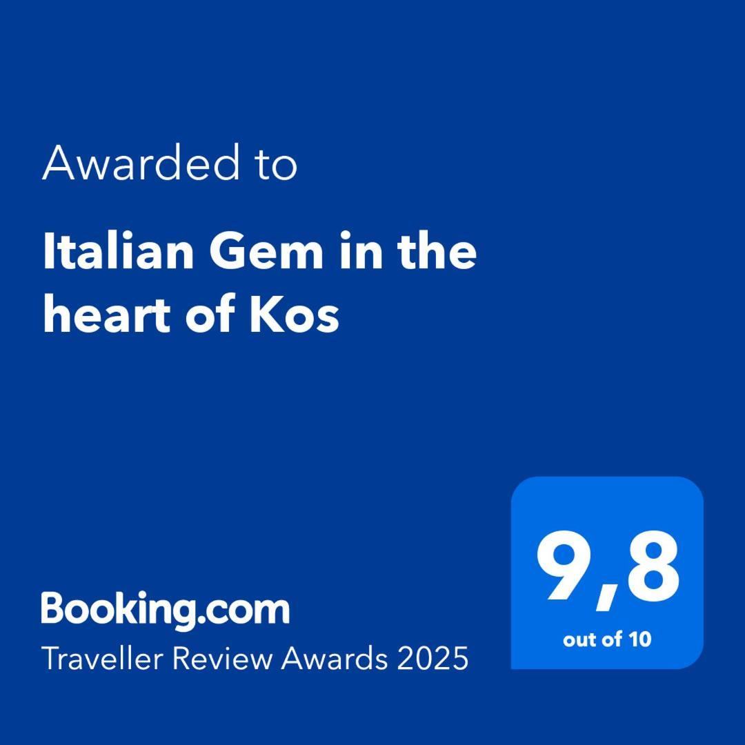 Italian Gem In The Heart Of Kos Apartment Exterior photo